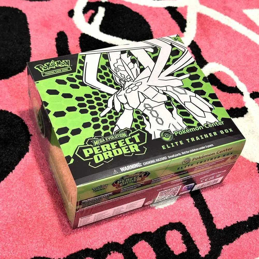 Pokémon Center Perfect Order Elite Trainer Box – Sealed – As Pictured